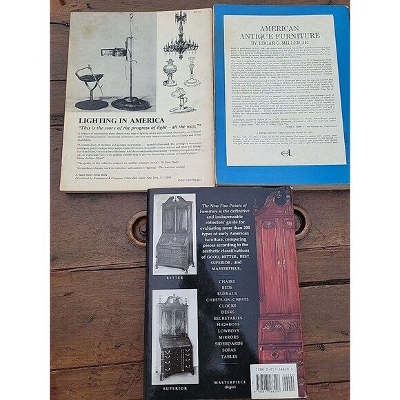 Books Antique American Furniture and Lighting Sack, Cooke, Miller Lot of 3 - Picture 2 of 15